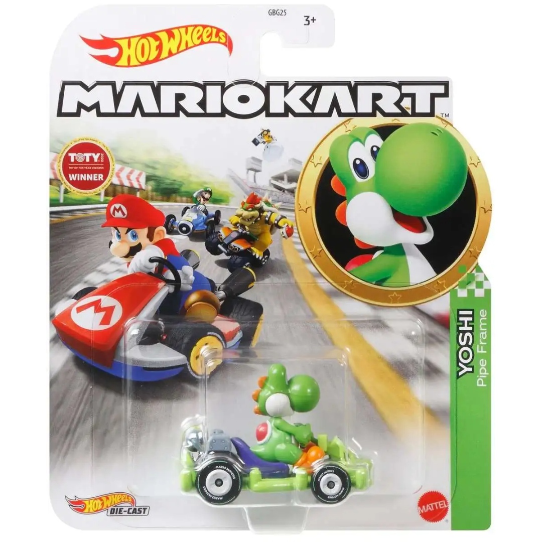 Toys N Tuck:Hot Wheels Mariokart - Yoshi Pipe Frame,Hot Wheels