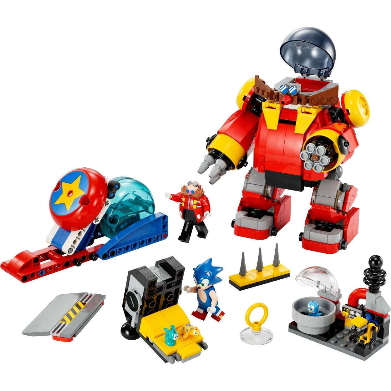 Toys N Tuck:Lego 76993 Sonic The Hedgehog Sonic vs Dr. Eggman's Death Egg Robot,Lego Sonic The Hedgehog