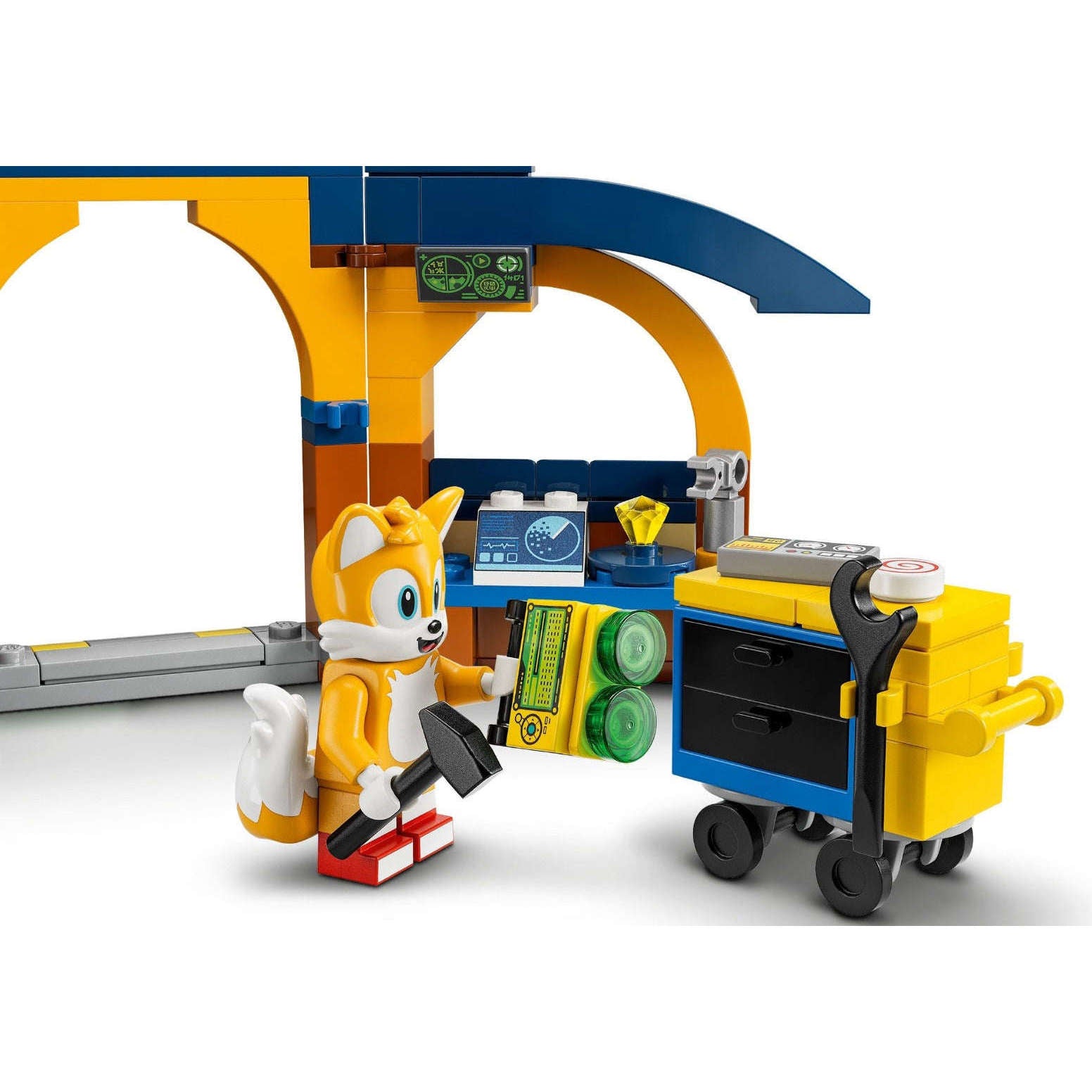 Lego 76991 Sonic The Hedgehog Tails' Workshop and Tornado Plane – Toys N  Tuck