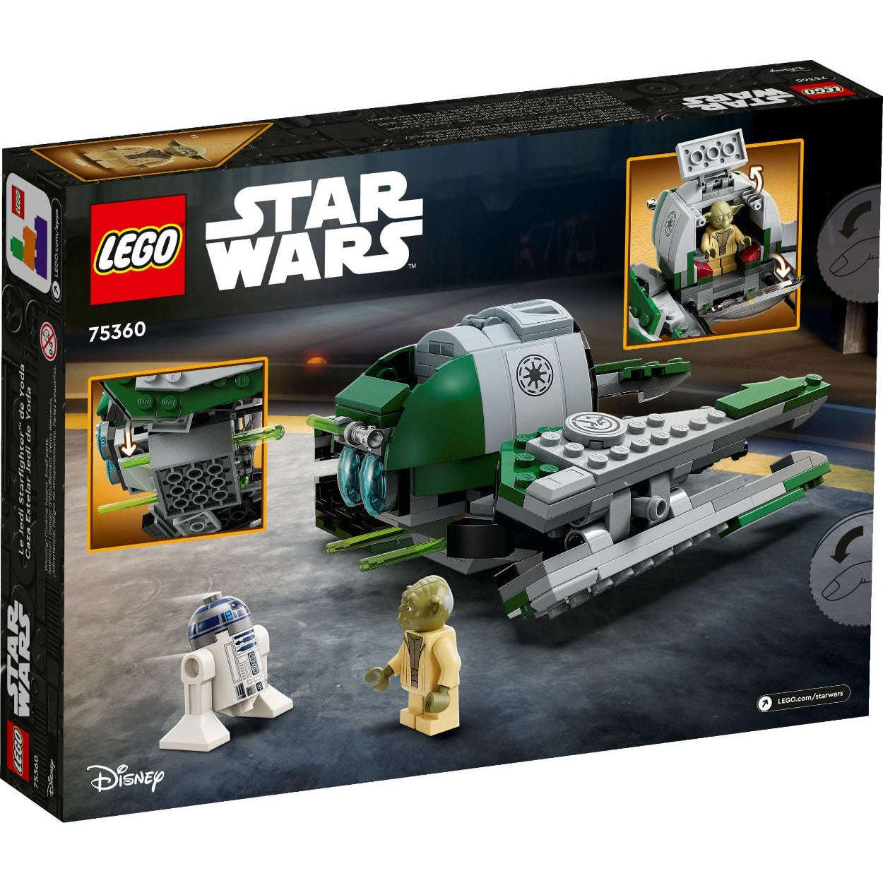 Toys N Tuck:Lego 75360 Star Wars Yoda's Jedi Starfighter,Lego Star Wars