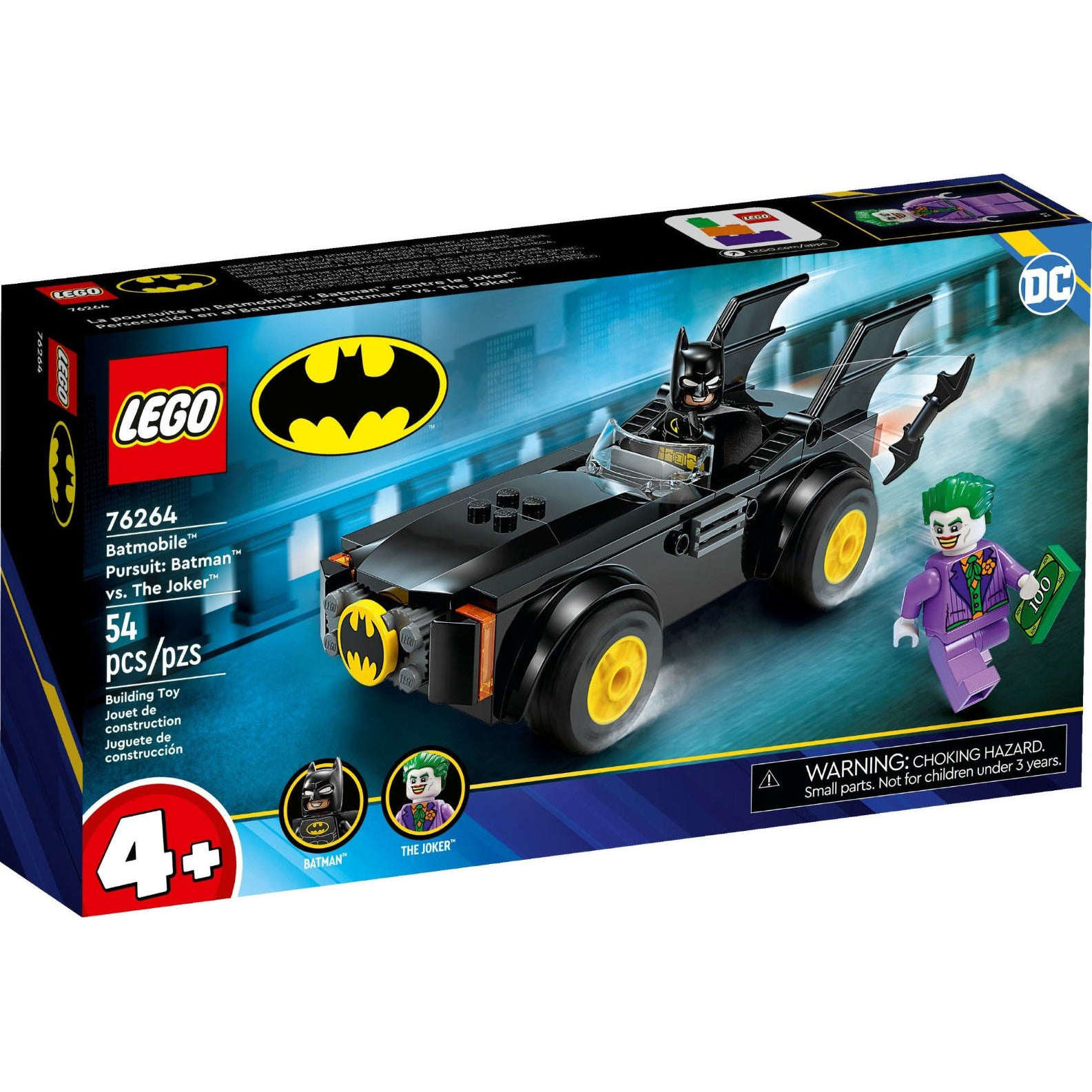 Toys N Tuck:Lego 76264 DC Batmobile Pursuit Batman vs The Joker,Lego DC