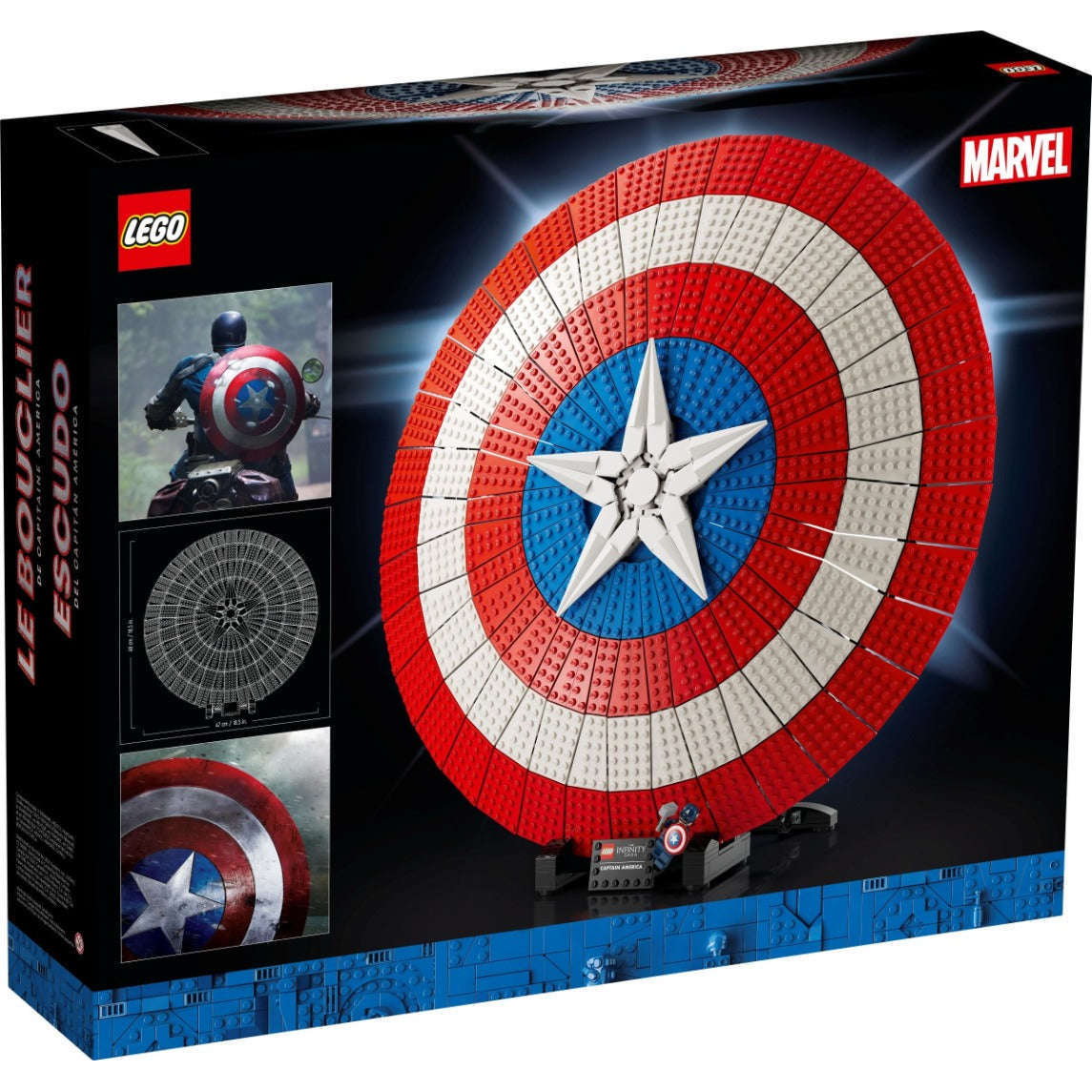 Toys N Tuck:Lego 76262 Marvel Captain America's Shield,Lego Marvel