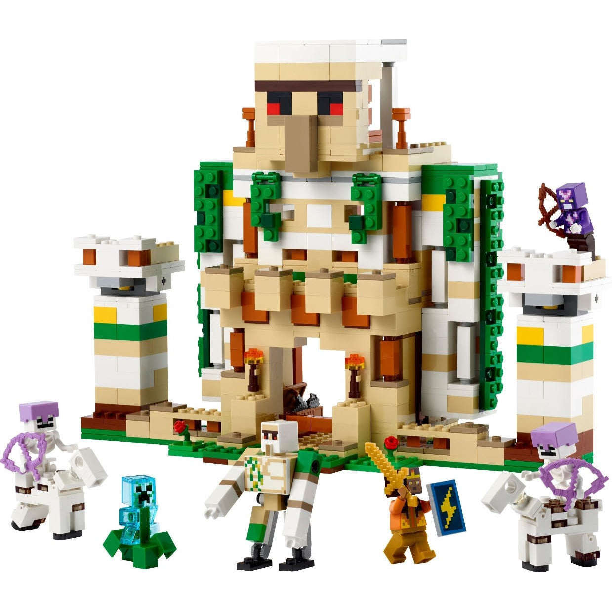 Toys N Tuck:Lego 21250 Minecraft The Iron Golem Fortress,Lego Minecraft