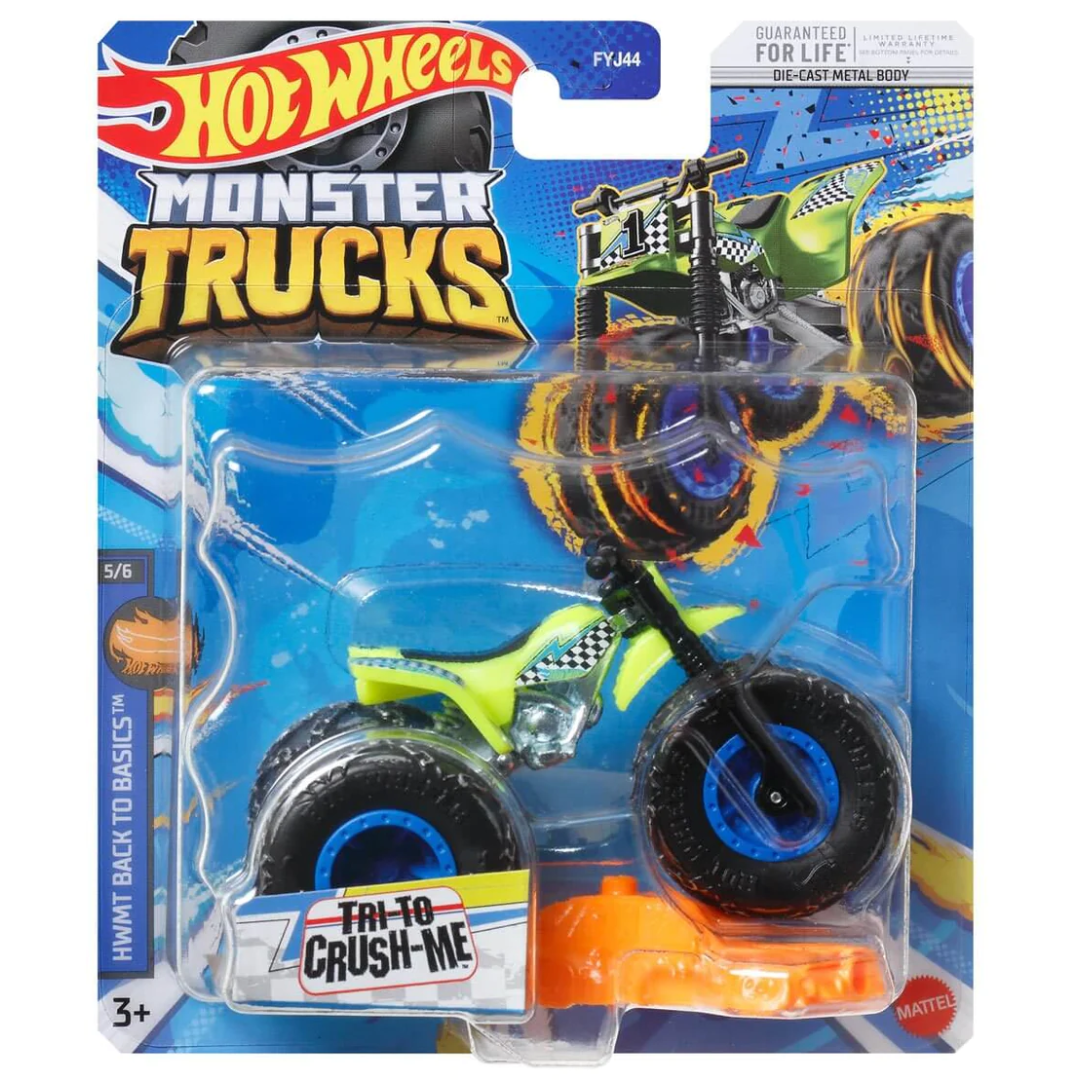 Toys N Tuck:Hot Wheels Monster Trucks - Tri To Crush Me,Hot Wheels