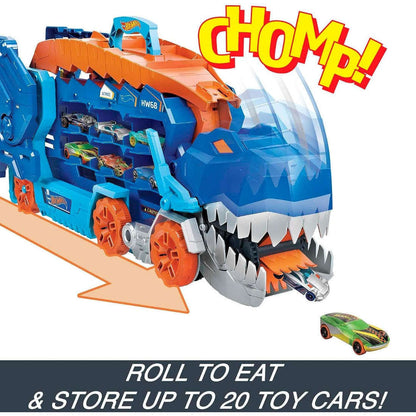 Toys N Tuck:Hot Wheels Ultimate T-Rex Transporter,Hot Wheels