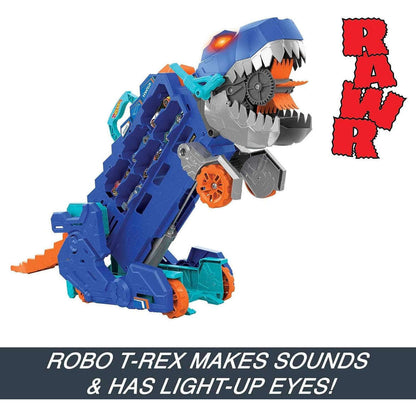 Toys N Tuck:Hot Wheels Ultimate T-Rex Transporter,Hot Wheels