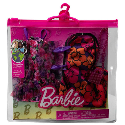 Toys N Tuck:Barbie Fashionistas Outfits 2 Pack (HJT35),Barbie