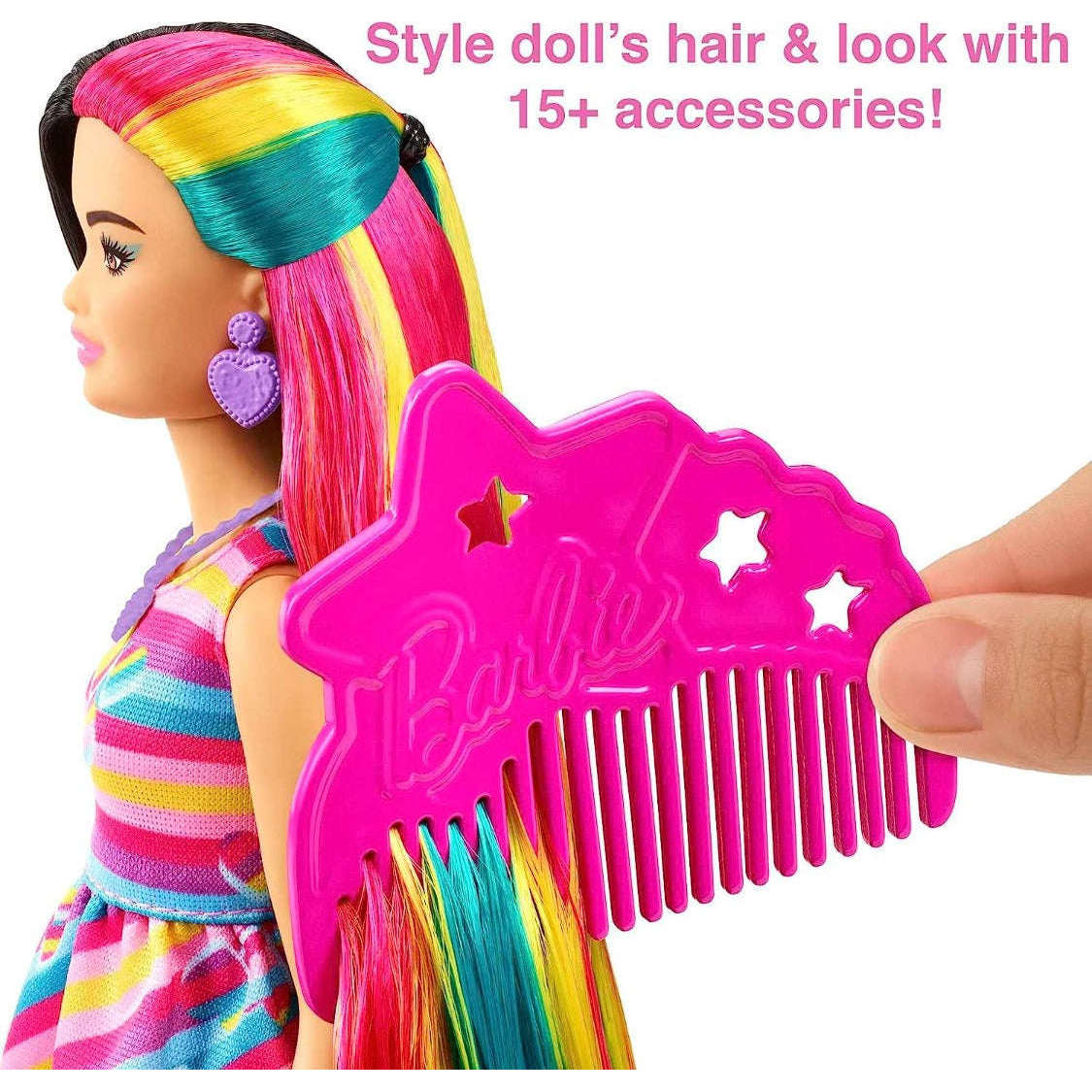 Toys N Tuck:Barbie Totally Hair Heart-Themed Doll,Barbie