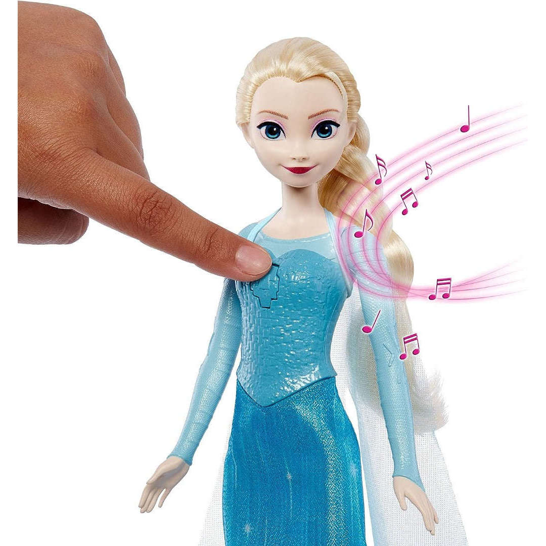 Singing elsa hot sale toddler doll