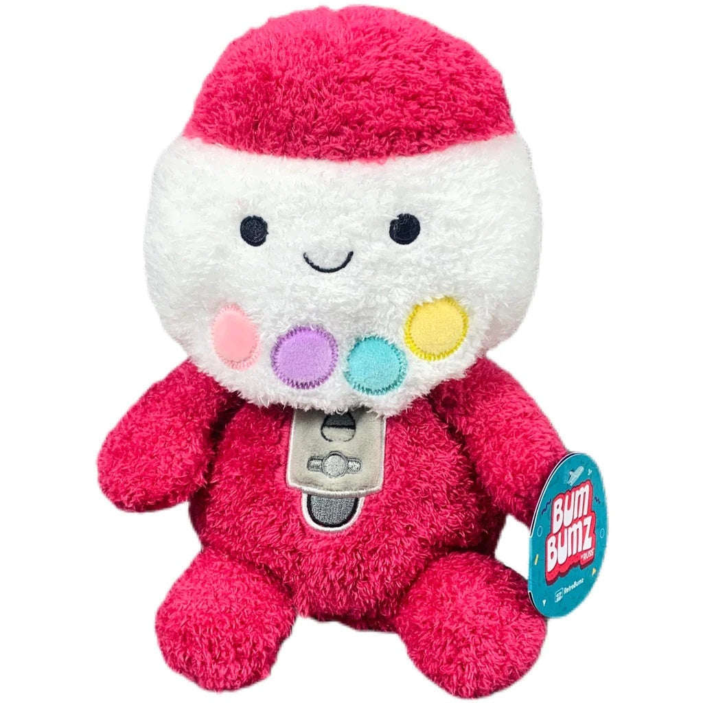 Toys N Tuck:BumBumz RetroBumz 7.5 Inch Plush - Zack The Gumball Machine,BumBumz