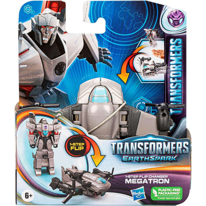 Toys N Tuck:Transformers EarthSpark 1-Step Flip Changer Megatron,Transformers