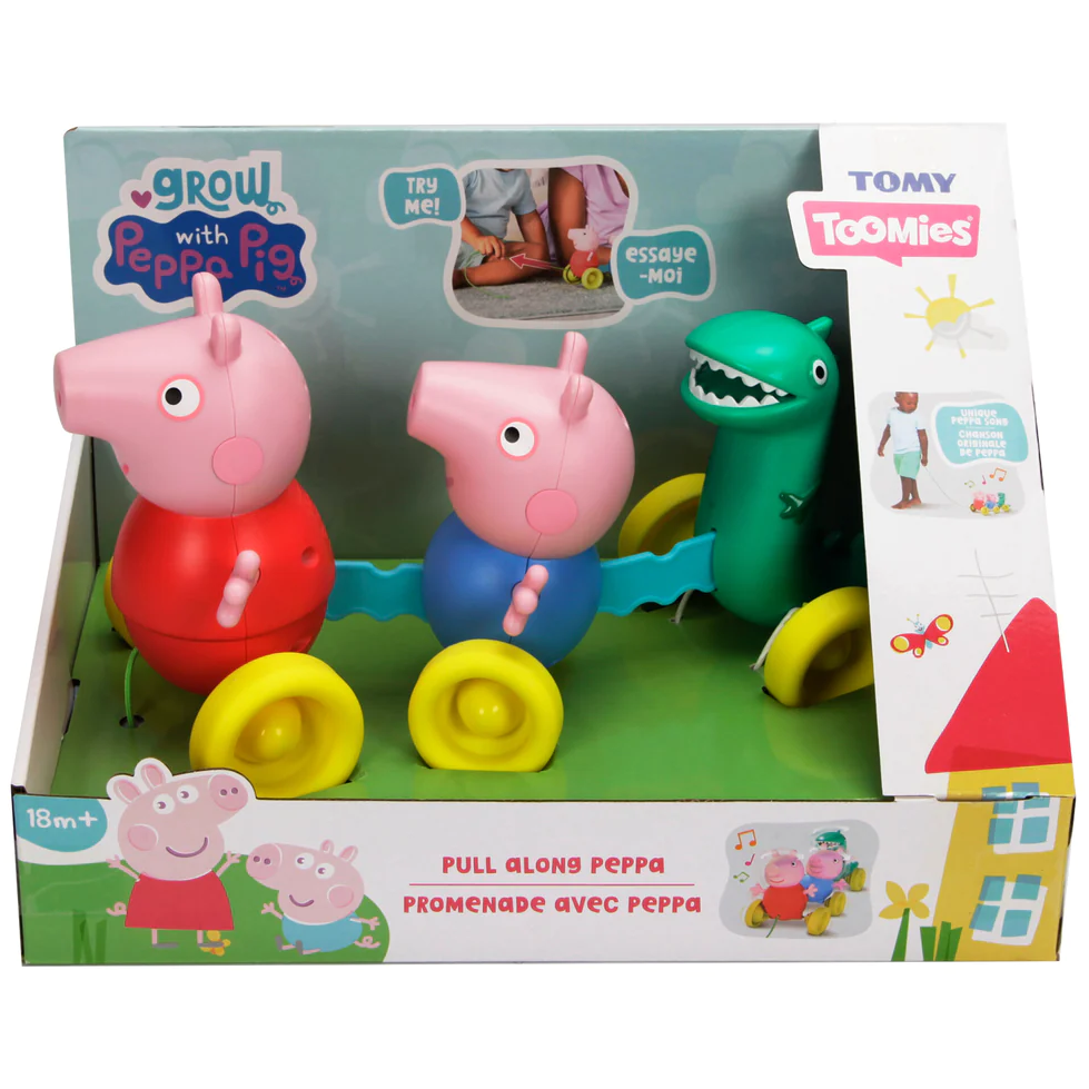 Toys N Tuck:Tomy Grow With Peppa Pig Pull Along Peppa,Peppa Pig