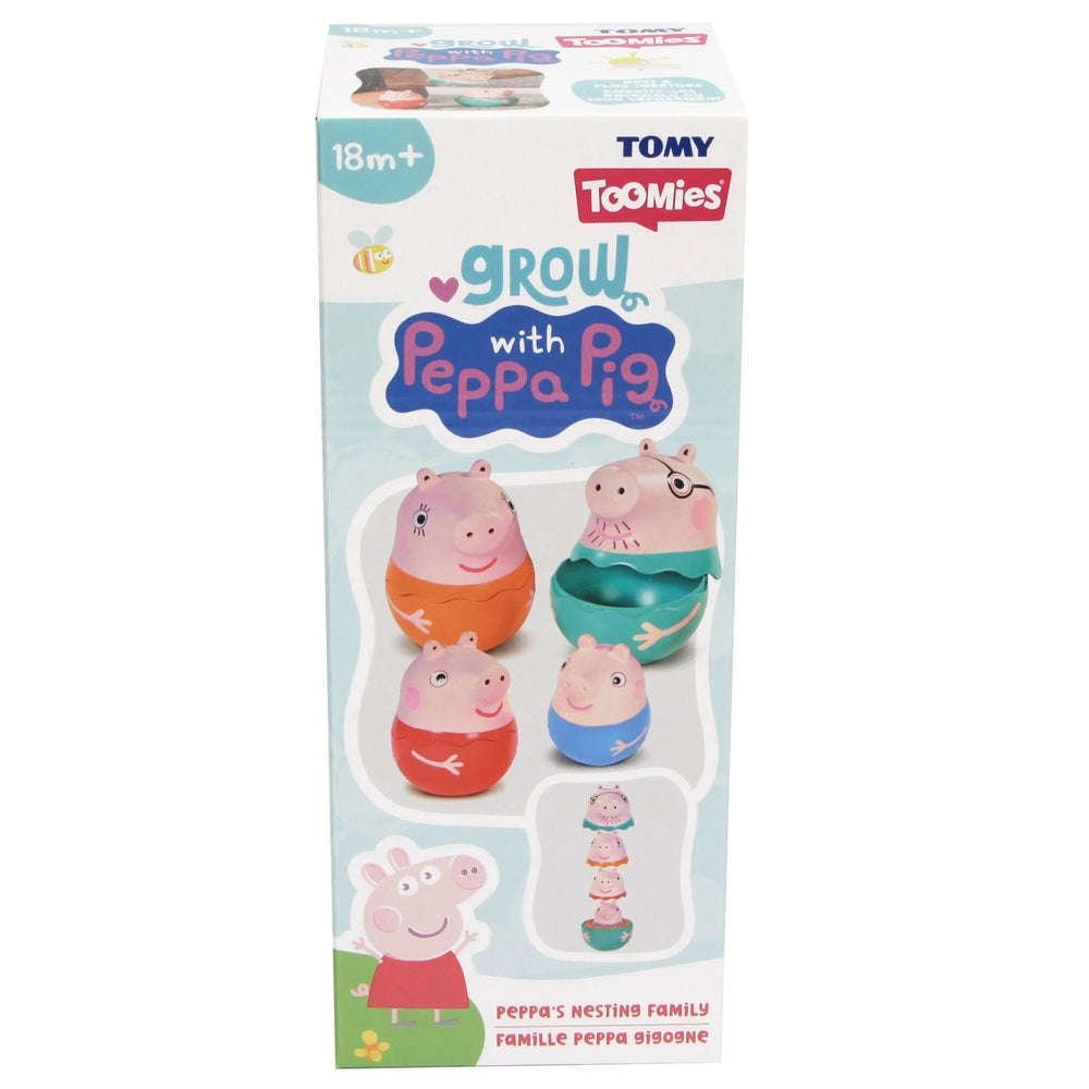 Toys N Tuck:Tomy Grow With Peppa Pig Peppa's Nesting Family,Peppa Pig