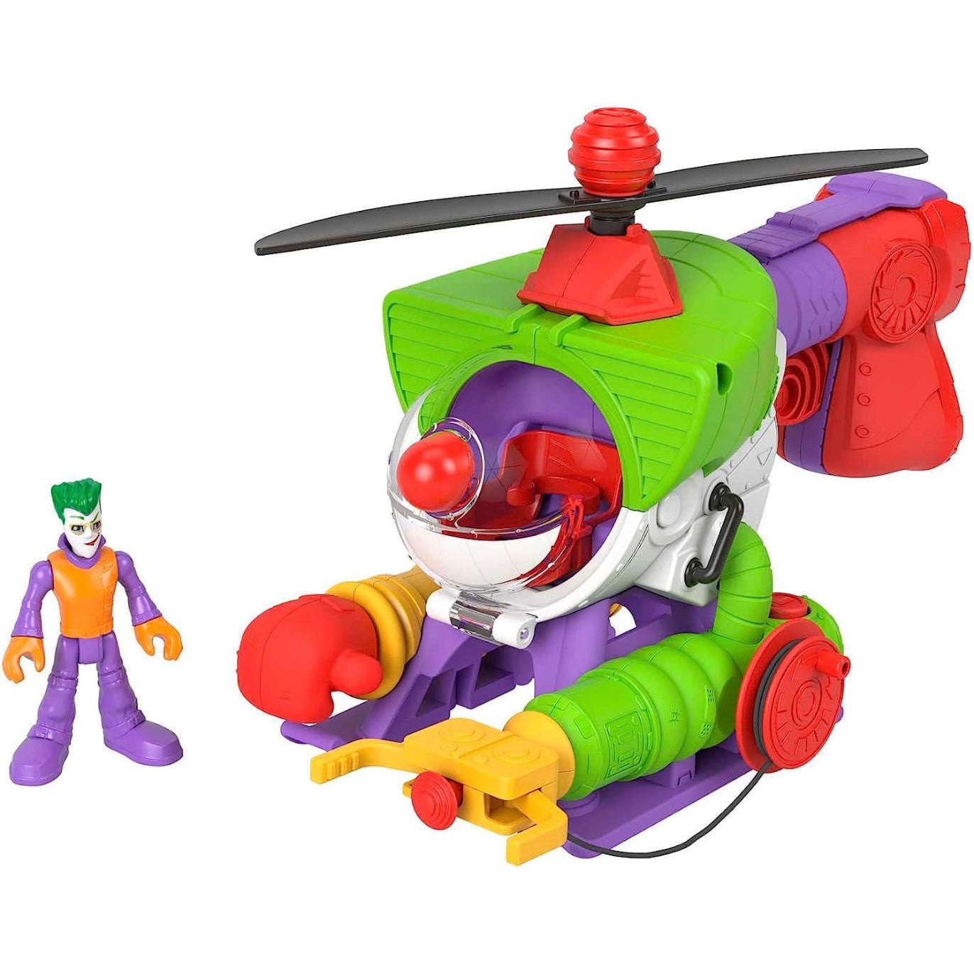 Toys N Tuck:Imaginext DC Super Friends The Joker Robo Copter,DC