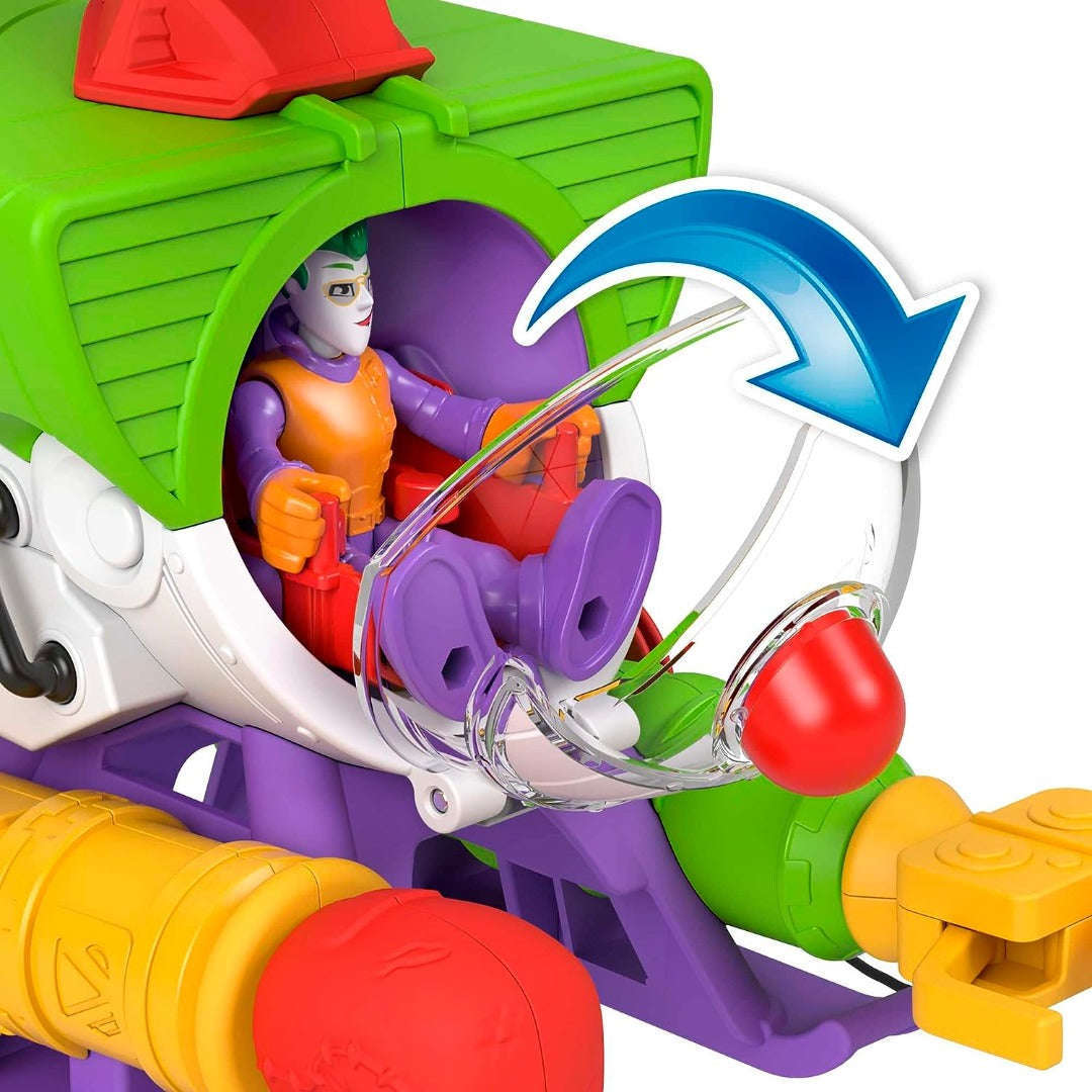 Toys N Tuck:Imaginext DC Super Friends The Joker Robo Copter,DC