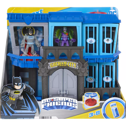 Toys N Tuck:Imaginext DC Super Friends Gotham City Jail Recharged,DC
