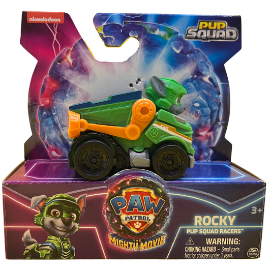 Toys N Tuck:Paw Patrol The Mighty Movie Pup Squad Racers - Rocky,Paw Patrol