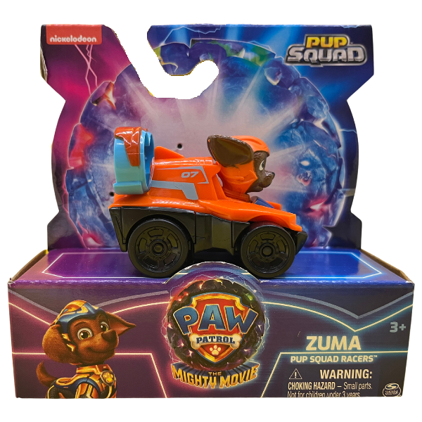 Toys N Tuck:Paw Patrol The Mighty Movie Pup Squad Racers - Zuma,Paw Patrol