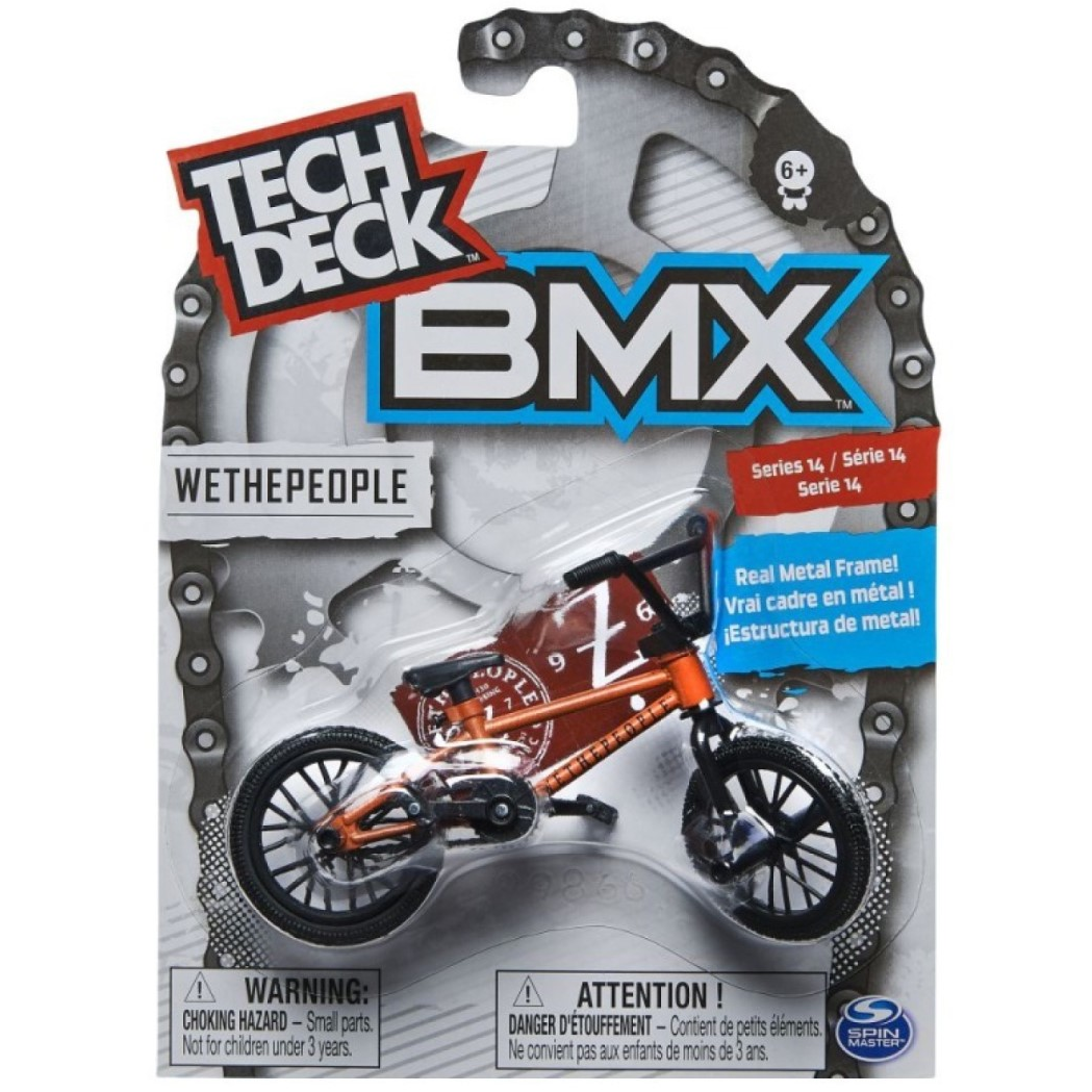 Toys N Tuck:Tech Deck Single Pack BMX - WeThePeople (Bronze & Black),Tech Deck