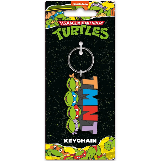 Toys N Tuck:Rubber Keychain - Teenage Mutant Ninja Turtles: Classic (TMNT),Teenage Mutant Ninja Turtles