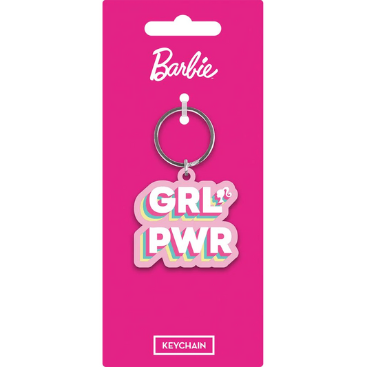 Toys N Tuck:Rubber Keychain - Barbie (Grl Pwr),Barbie