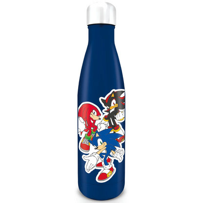 Toys N Tuck:Metal Water Bottle Sonic The Hedgehog (Speed Trio),Sonic The Hedgehog