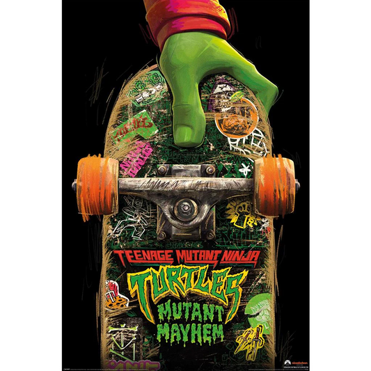 Toys N Tuck:Maxi Posters - Teenage Mutant Ninja Turtles: Mutant Mayhem (Skate Board),Teenage Mutant Ninja Turtles