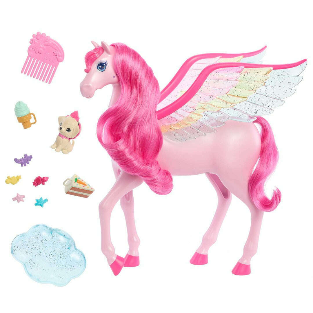 Toys N Tuck:Barbie A Touch of Magic Pegasus and Accessories,Barbie