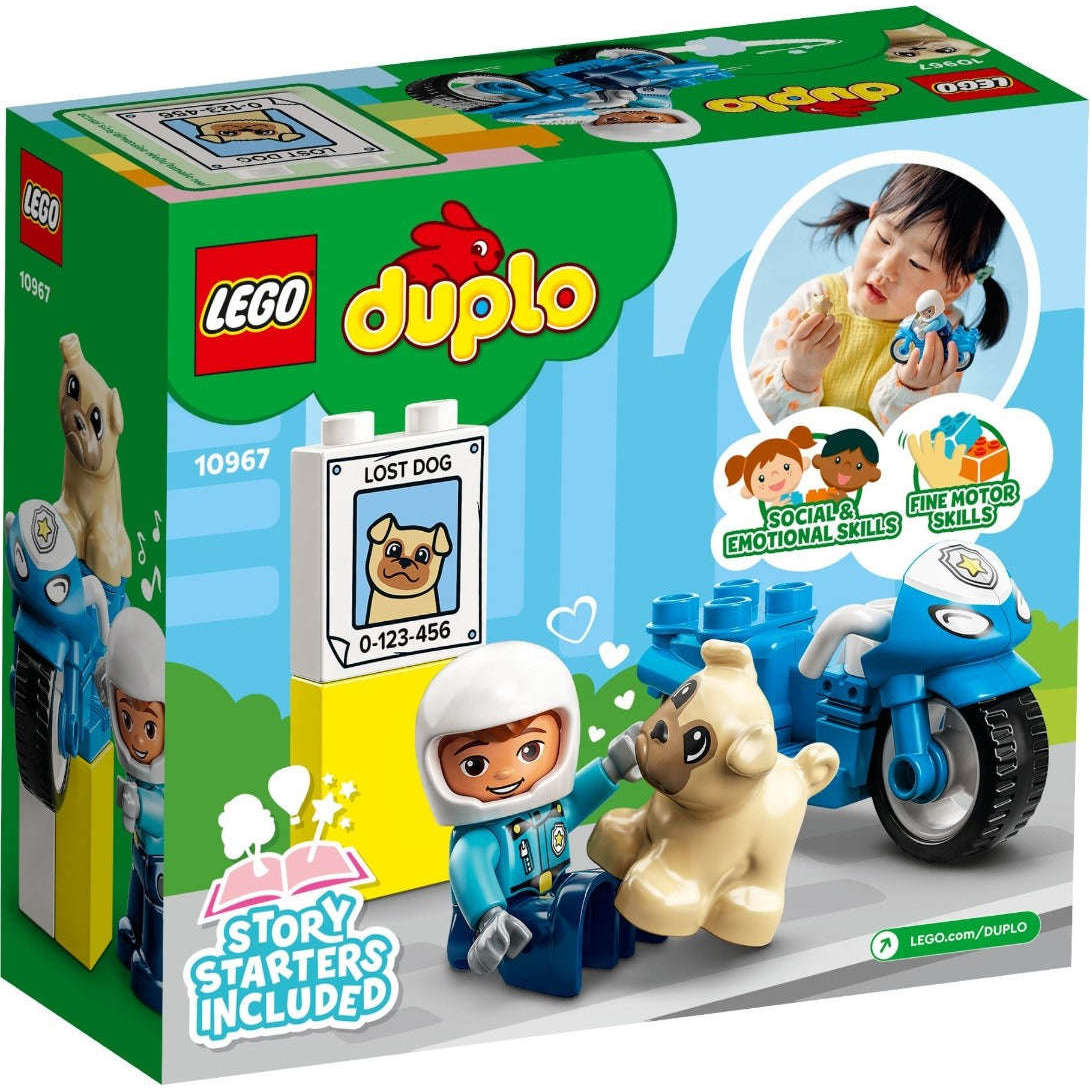 Toys N Tuck:Lego 10967 Duplo Police Motorcycle,Lego Duplo