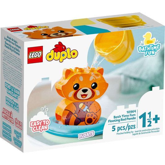 Toys N Tuck:Lego 10964 Duplo Bath Time Fun: Floating Red Panda,Lego Duplo