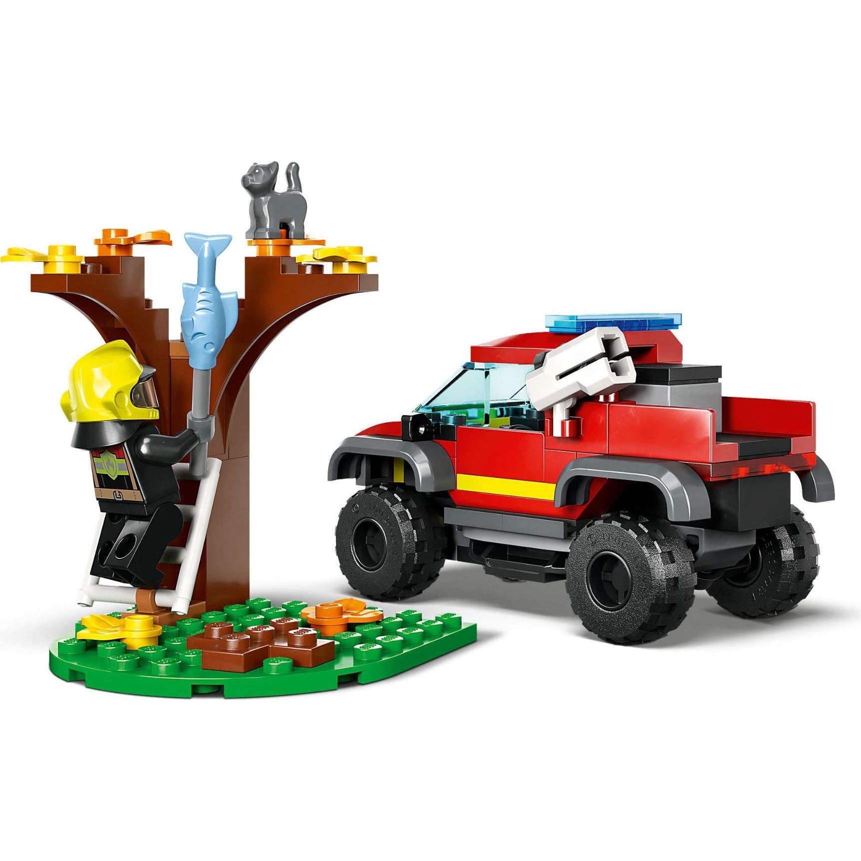 Toys N Tuck:Lego 60393 City 4x4 Fire Truck Rescue,Lego City