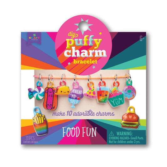 Toys N Tuck:DIY Puffy Charm Bracelet - Food Fun,Craft Tastic
