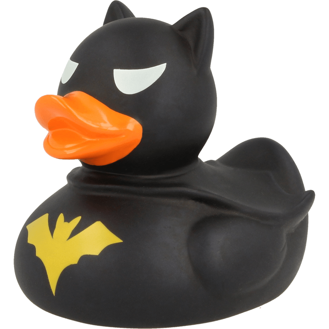 Toys N Tuck:Lilalu Collectable Rubber Duck - Dark Duck, Black (Batman),Lilalu