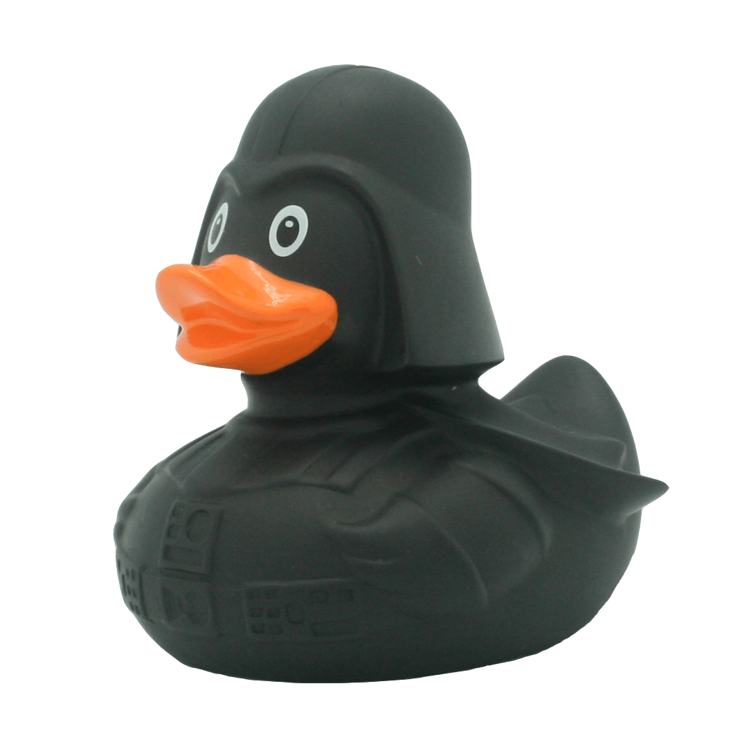 Toys N Tuck:Lilalu Collectable Rubber Duck - Black Star Duck (Darth Vader),Lilalu