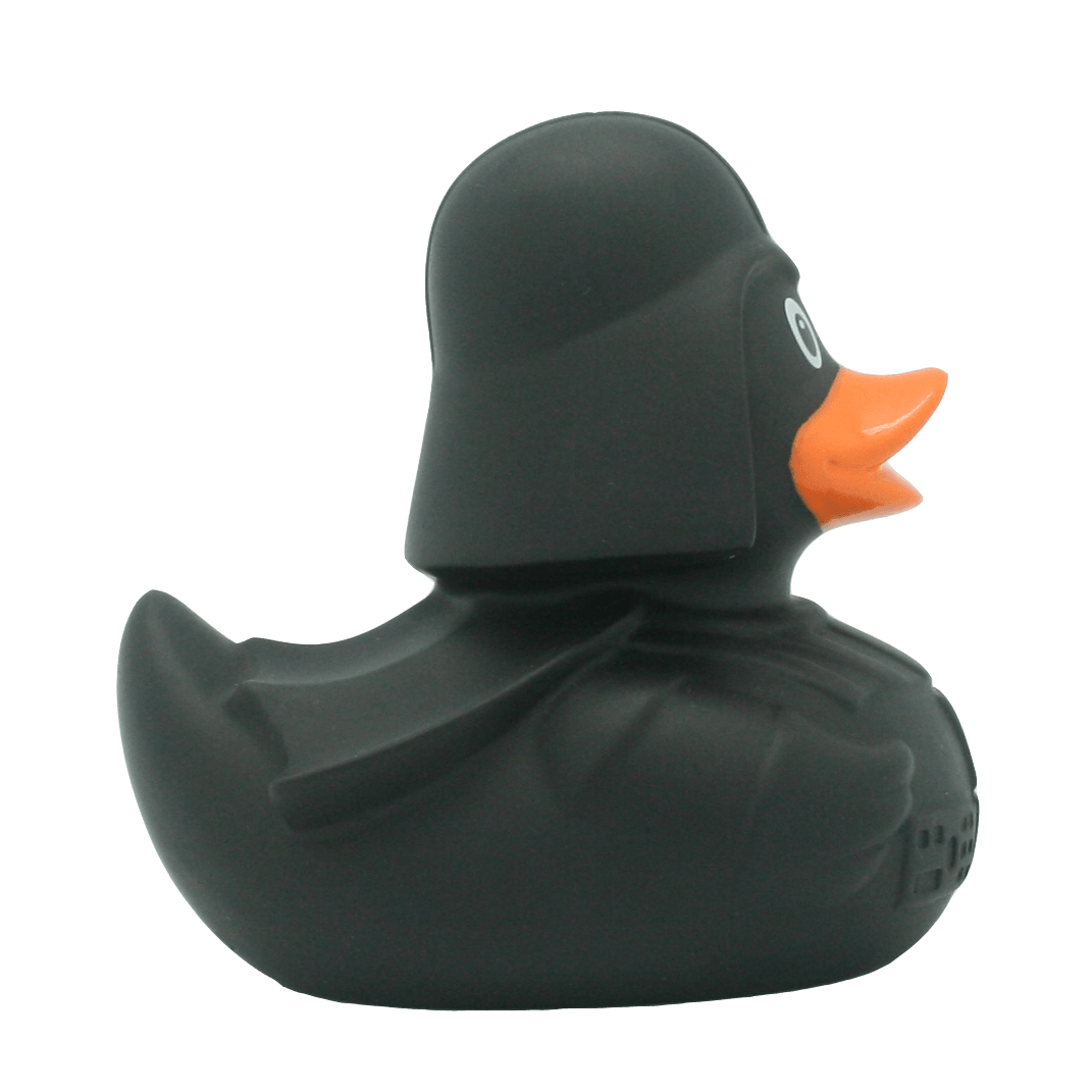 Toys N Tuck:Lilalu Collectable Rubber Duck - Black Star Duck (Darth Vader),Lilalu