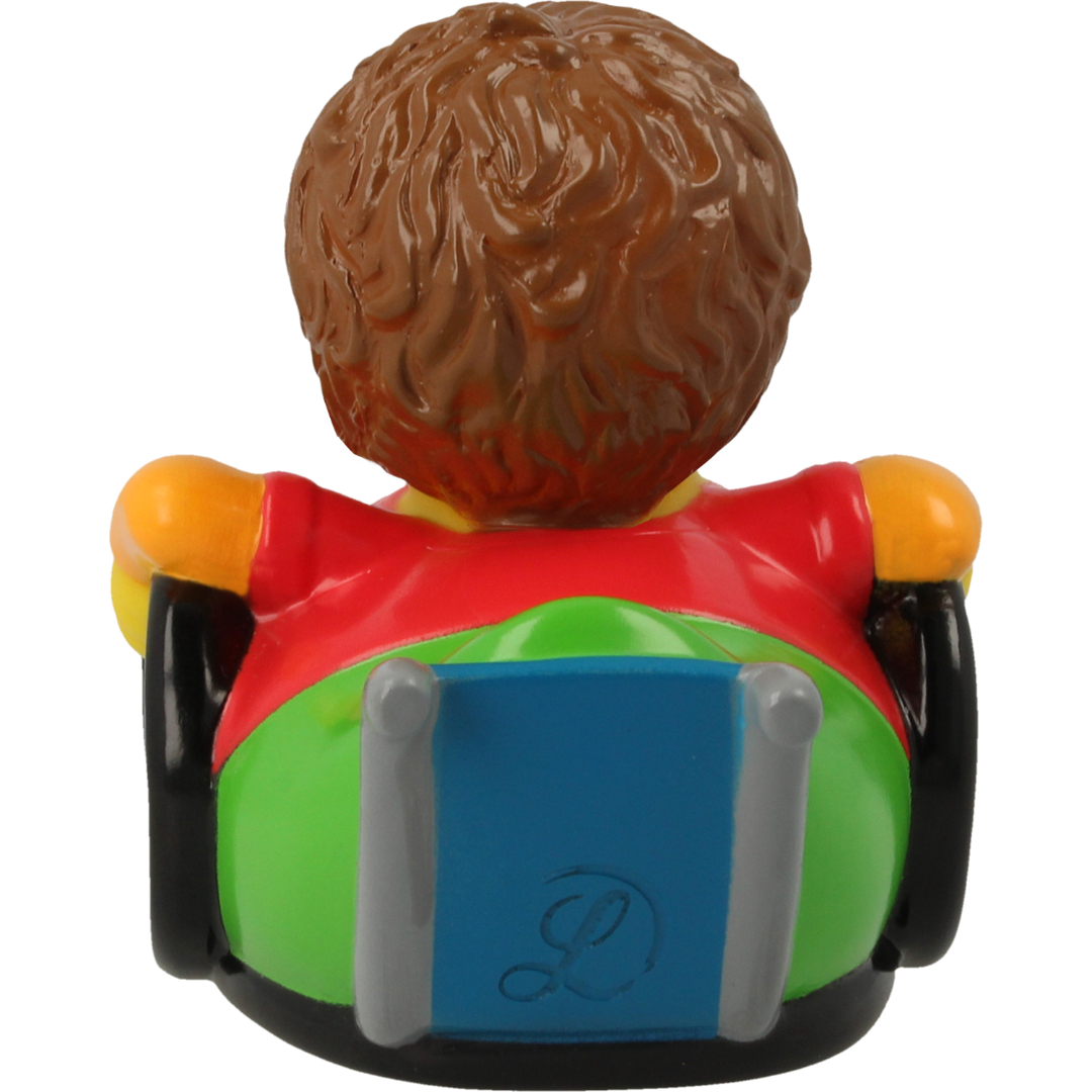 Toys N Tuck:Lilalu Collectable Rubber Duck - Wheelchair Duck,Lilalu