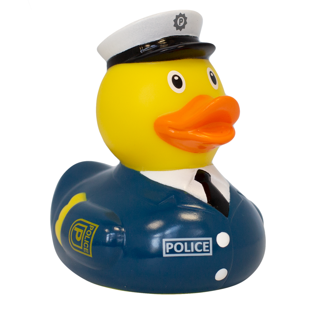 Toys N Tuck:Lilalu Collectable Rubber Duck - Policeman Duck,Lilalu