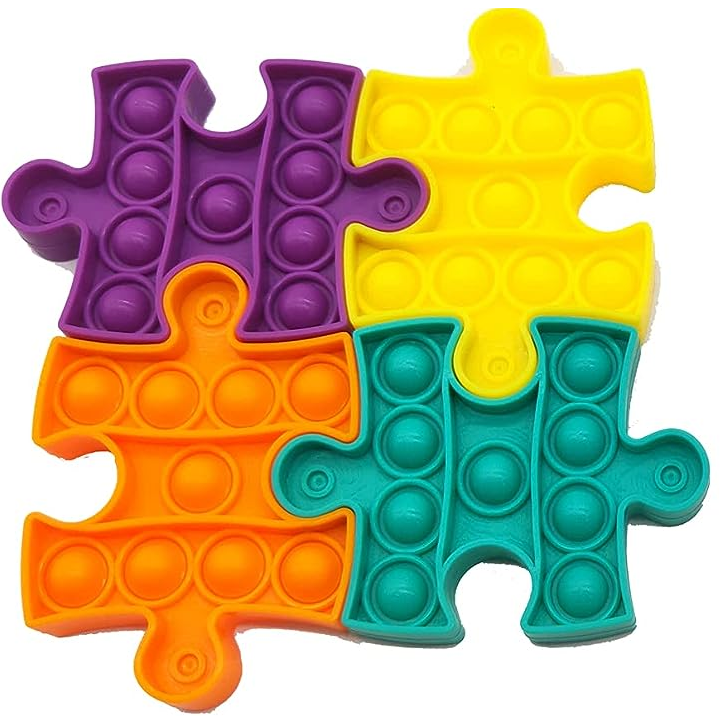 Toys N Tuck:Puzzle Push Poppers - Square,HGL