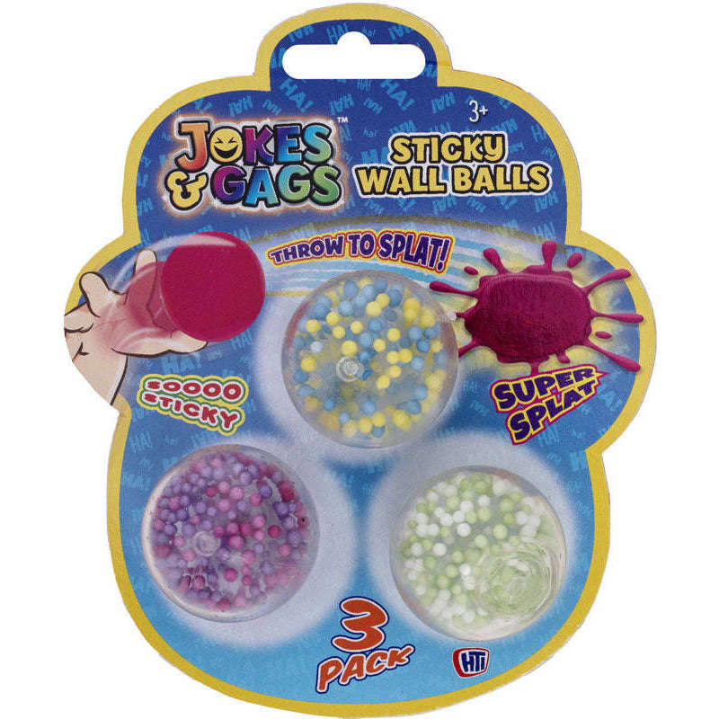 Toys N Tuck:Sticky Wall Balls - Stiro,HTI