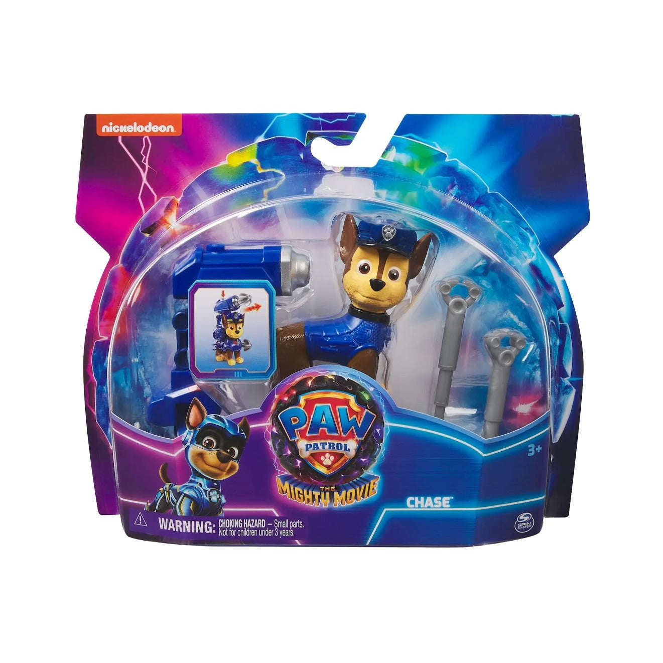 Toys N Tuck:Paw Patrol The Mighty Movie Pup Heroes Figure Pack Chase,Paw Patrol