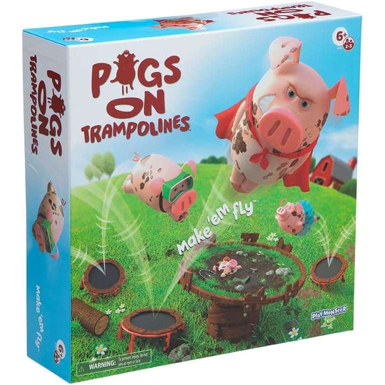 Toys N Tuck:Pigs On Trampolines,Pigs On Trampolines