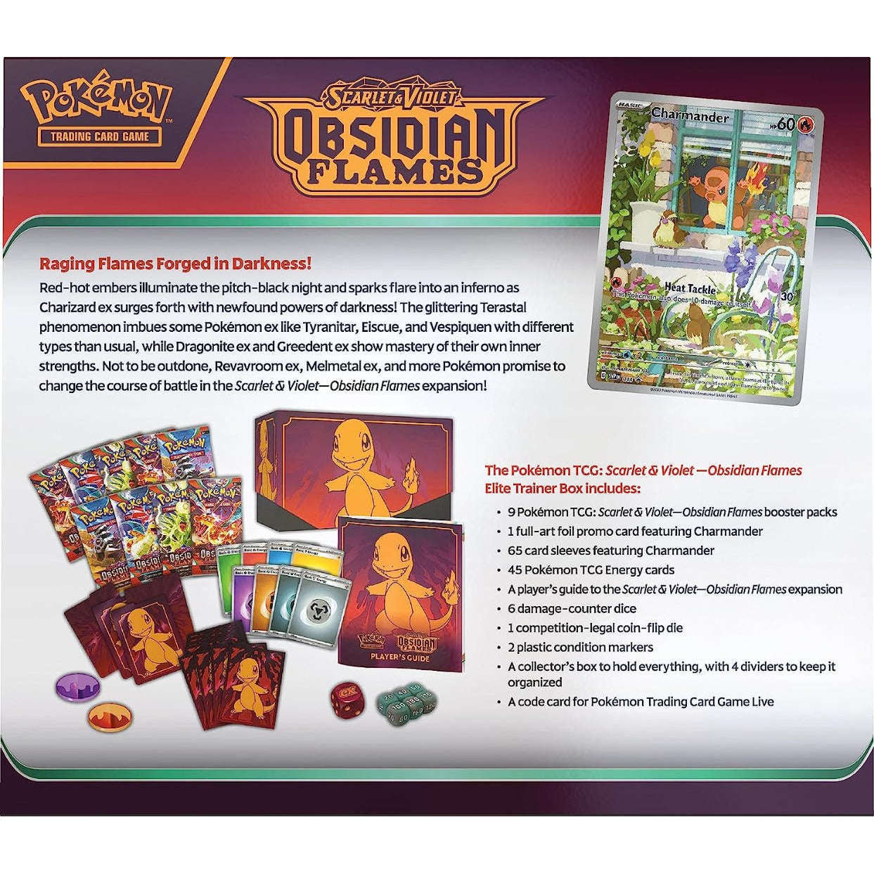 Toys N Tuck:Pokemon TCG Obsidian Flames Elite Trainer Box,Pokemon