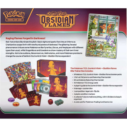 Toys N Tuck:Pokemon TCG Obsidian Flames Elite Trainer Box,Pokemon