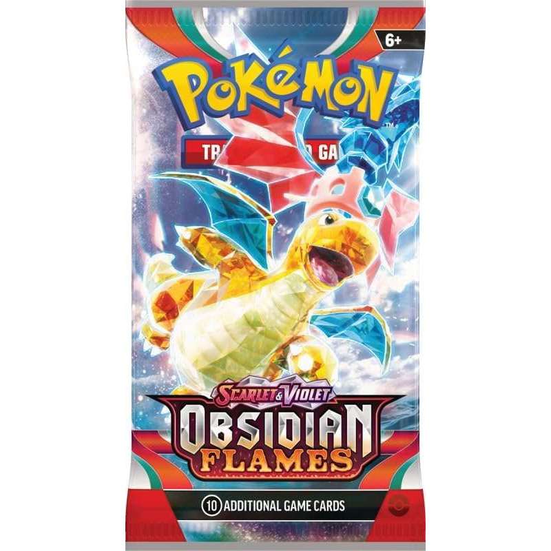 Toys N Tuck:Pokemon TCG Obsidian Flames Booster Pack,Pokemon