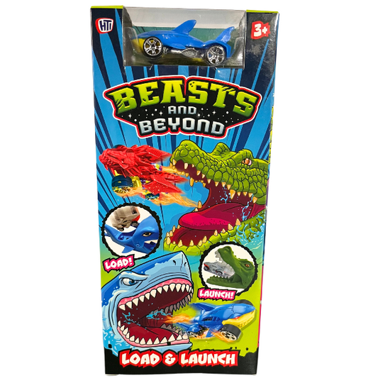 Toys N Tuck:Beasts And Beyond Load & Launch - Blue Shark,HTI