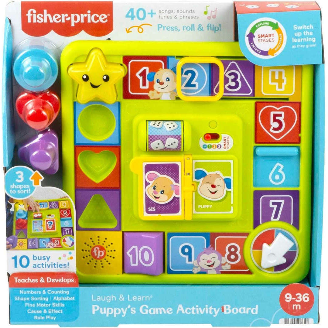Toys N Tuck:Fisher Price Puppy's Game Activity Board,Fisher Price