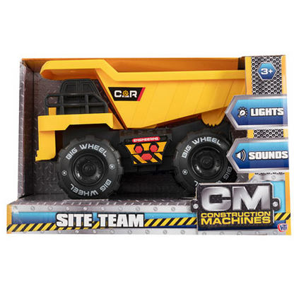 Toys N Tuck:Construction Machines Site Team - Dump Truck,HTI