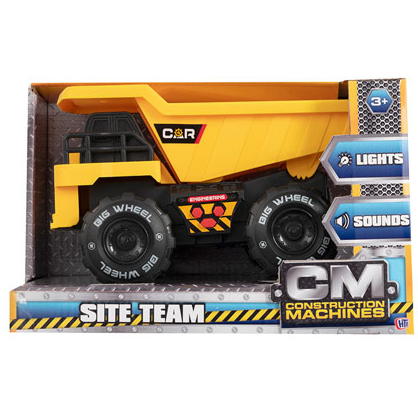 Toys N Tuck:Construction Machines Site Team - Dump Truck,HTI