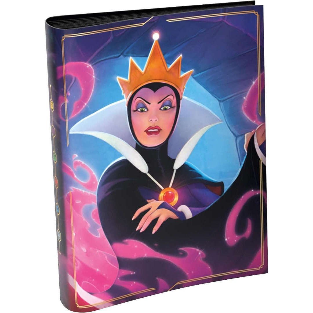 Toys N Tuck:Disney Lorcana TCG Lorebook Card Portfolio - Evil Queen,Disney