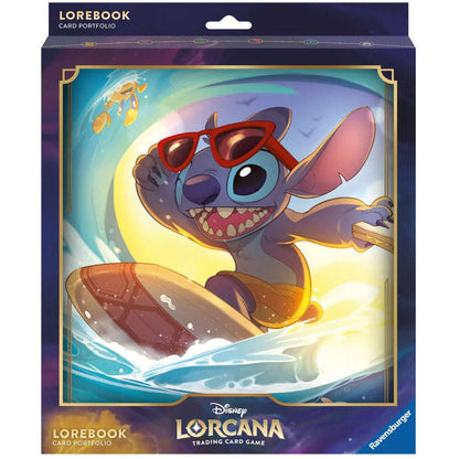 DISNEY LORCANA CARD Book Portfolio Stitch Livre Cartes 72 Cartes